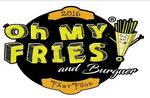 Logotipo Oh My Fries And Burguer