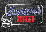 Logotipo Americans Burger