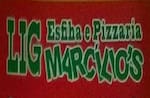 Logotipo Lig Esfiha e Pizzaria Marcilio's