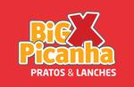 Logotipo Big X Picanha - Santos