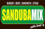 Logotipo Sandubamix Sanduíches e Grelhados