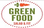 Logotipo Green Food Salad & Fit Downtown