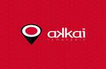 Logotipo Akkai Temakeria Delivery