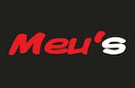 Logotipo Meu's Burguer e Pizza