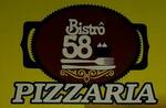 Logotipo Bistro 58 Restaurante e Pizzaria