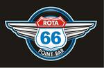 Logotipo Rota 66 Point Bar