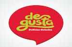 Logotipo Degusta Delícias Geladas - Paço