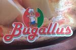 Logotipo Bugallus Pizzaria e Hambúrgueria