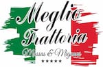 Logotipo Méglio Trattoria, Massas e Mignon