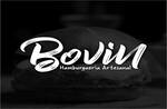 Logotipo Bovin Hamburgueria Artesanal