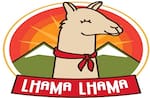 Logotipo Lhama Lhama Gastronomia