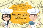 Logotipo Mister Filé Delivery