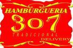 Logotipo Hamburgueria 307