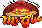 Logotipo Mr Glu - Pizza Delivery