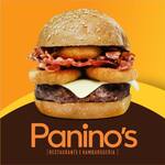 Logotipo Paninos Hamburgueria - Palhano