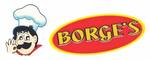 Logotipo Pizzaria Borges - Belford Roxo