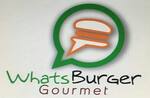 Logotipo Whats Burger Gourmet