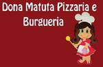 Logotipo Dona Matuta Pizzaria e Burgueria