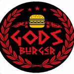 Logotipo Gods Burger Artesanal e Divino