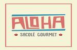 Logotipo Aloha Sacolé Gourmet