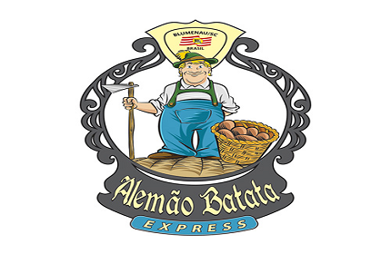 Logotipo Alemão Batata Express