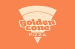 Logotipo Golden Cone Pizza