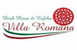 Logotipo Pizzaria e Esfiharia Villa Romana