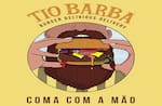 Logotipo Tio Barba Burger Delirious Delivery