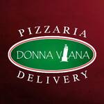 Logotipo Donna Viana Pizzaria e Esfiharia