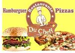 Logotipo Pizzaria e Hamburgueria Du Cheff
