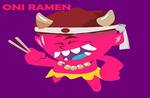 Logotipo Oni Ramen