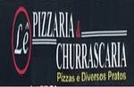 Logotipo Lê Pizzaria, Churrascaria e Hamburgueria