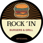 Logotipo Rockin Burgers
