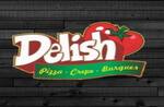 Logotipo Delish (pizza, Crepe e Burguer)