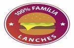 Logotipo 100% Família Lanches