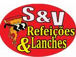 Logotipo S&v Refeições e Lanches