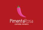 Logotipo Pimenta Rosa - Comida Mineira