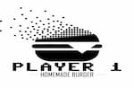 Logotipo Player 1 Homemade Burger
