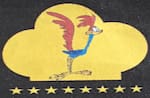 Logotipo Papaleguas Frango e Assados