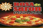 Logotipo Pizzaria Rosa de Saron
