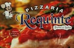 Logotipo Pizzaria Requinte Forno a Lenha