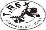 Logotipo T-rex Hamburgueria
