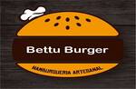 Logotipo Bettu Burger - Vila Mascote
