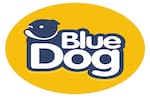 Logotipo Blue Dog Cachorro Quente