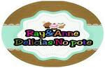 Logotipo Ray & Anne Delícias no Pote