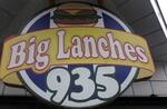 Logotipo Big Lanches 935
