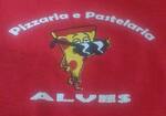 Logotipo Pizzaria Alves