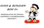 Logotipo Sushi & Burguer Bom D+