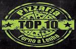 Logotipo Pizzaria Top 10