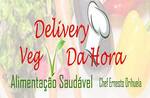 Logotipo Delivery Veg da Hora